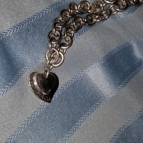 ❤️Tiffany & Co. Double Heart Choker/Necklace - Picture 4 of 12